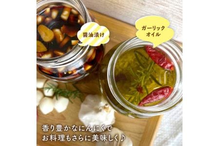 にんにく 500g 数量限定《糸島》【爽風農園】【いとしまごころ】[AHZ001]