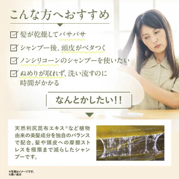 利尻 シャンプー 《糸島》【株式会社ピュール】[AZA010]