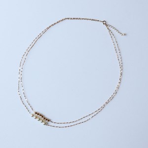アコヤ真珠 4～4.5mm ネックレス アクセサリー 真珠 アクセサリー ギフト パール 母の日 ホワイトデー ベビーパール / 志摩産アコヤ真珠 4-4.5ミリ 2連 ベビーパールネックレス