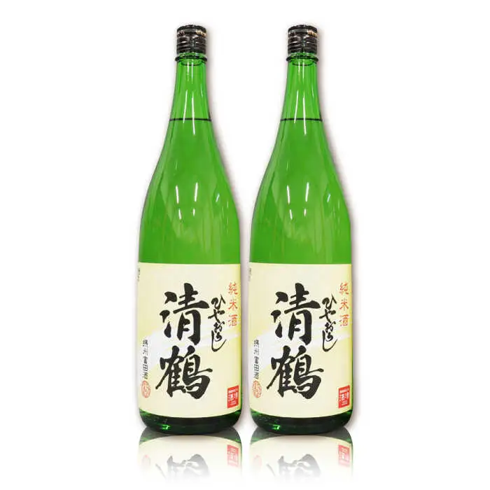 1 清鶴 純米 ひやおろし 1800ml 2本[AOAL001] 日本酒