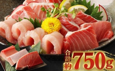 【定期便/計5回】天然マグロ（食べ比べ）【まぐろ】ge008
