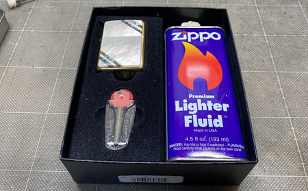 貝貼り ZIPPO ライター シルバー ふるさと納税オリジナルデザイン アーマー ジッポー ジッポーライター アーマーケース ジッポ ギフト プレゼント 贈答 贈答用 贈答品 贈り物 お祝い シンプル オシャレ メンズ ホビー 雑貨 日用品 大阪 柏原市