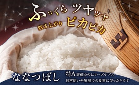 ななつぼし 無洗米 北海道産 ななつぼし【10kg(5kg×2袋)】【6ヵ月定期便】令和8年産