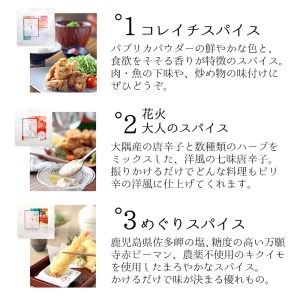 【10739】イロドリスパイスのバラエティーセット！忙しい頑張る女性の味方になるスパイス調味料【Food＆SpiceSoerwCoco】