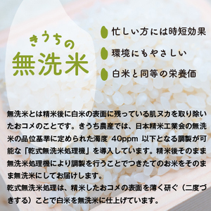 【令和7年産】 無洗米 あきたこまち 20kg (5kg×4) 稲敷市産 農家直送 [2244]