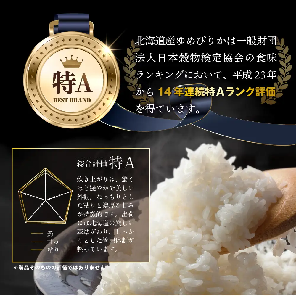 令和7年産【定期便(10kg×5カ月)】北海道産ゆめぴりか 五つ星お米マイスター監修＜6月より発送開始＞【1601006】