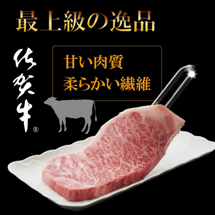 佐賀牛 ロースステーキ 800g ステーキ 牛肉  D440-003