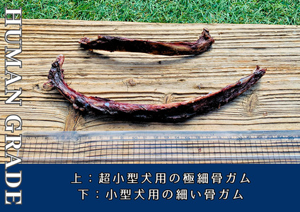 FB174_小型犬向け☆天然いのししの骨ガム200g【定期便】全12回