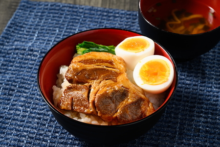 豚肉の甘露煮（肩ロース）：（110g×5）茨城県の銘柄豚『常陸の輝き』を使用【古河ブランド認証品】 _BC06