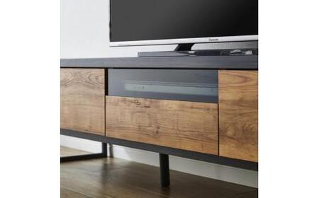 テレビボード幅150☆国産リビング家具　カラー：BR