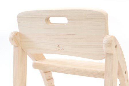 木製家具 キッズチェア【檜のおもちゃ ＩＫＯＮＩＨ】 ≪桧 いす ヒノキ ひのき 木育 知育≫