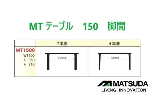 150メラミントップテーブル【4REG＜ロック＞】