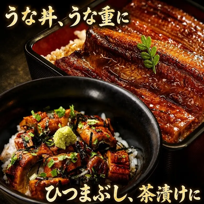 うなぎ 国産 2尾 セット タレ 山椒付き 肝焼き付き うなぎ