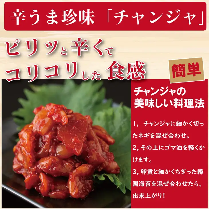 佐賀のキムチ屋 たらのチャンジャストック 100g×5 袋セット（冷凍品） B110-036