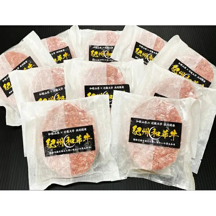 紀州和華牛 生ハンバーグ 10個入り