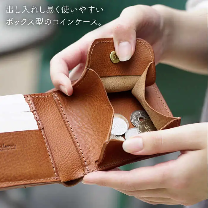 二つ折り 財布 《糸島》【LADIES&GENTLEMEN】 革製品 革財布 サイフ [ADK015]