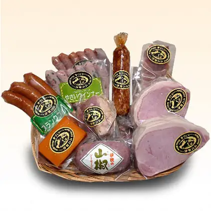 伊吹ハム 味わいハムセット ソーセージ ベーコン 伊吹ハム 【定期便 年3回】