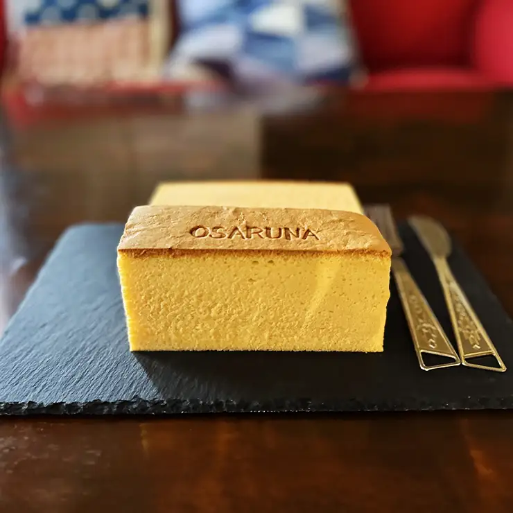 おさるな 台湾 カステラ と バスクチーズケーキ セット ケーキ