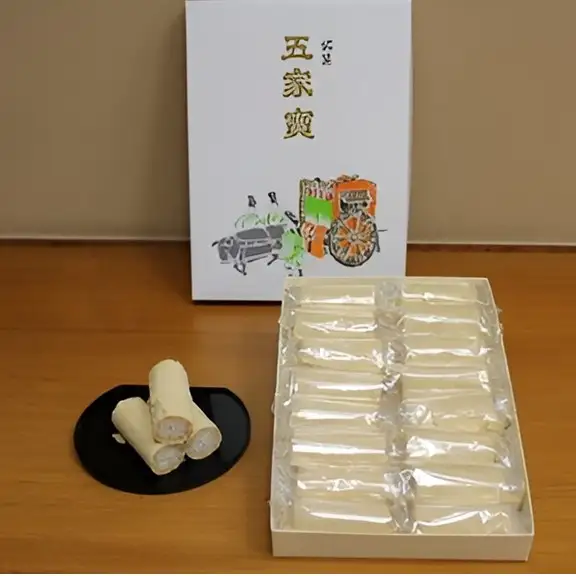 武蔵屋本店の生五家宝（なまごかぼう）　太巻16本入り　生五家宝