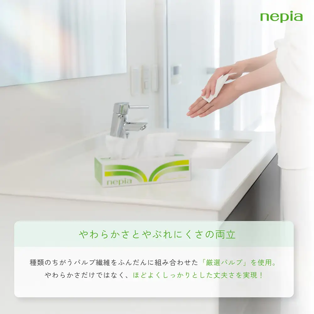 ネピアティシュ５箱×12パック | プレミアム ティッシュ ティッシュペーパー