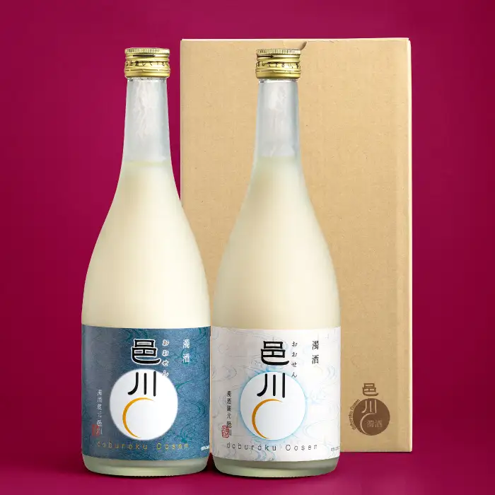 濁酒邑川　青・白ラベル 720ml×2本セット