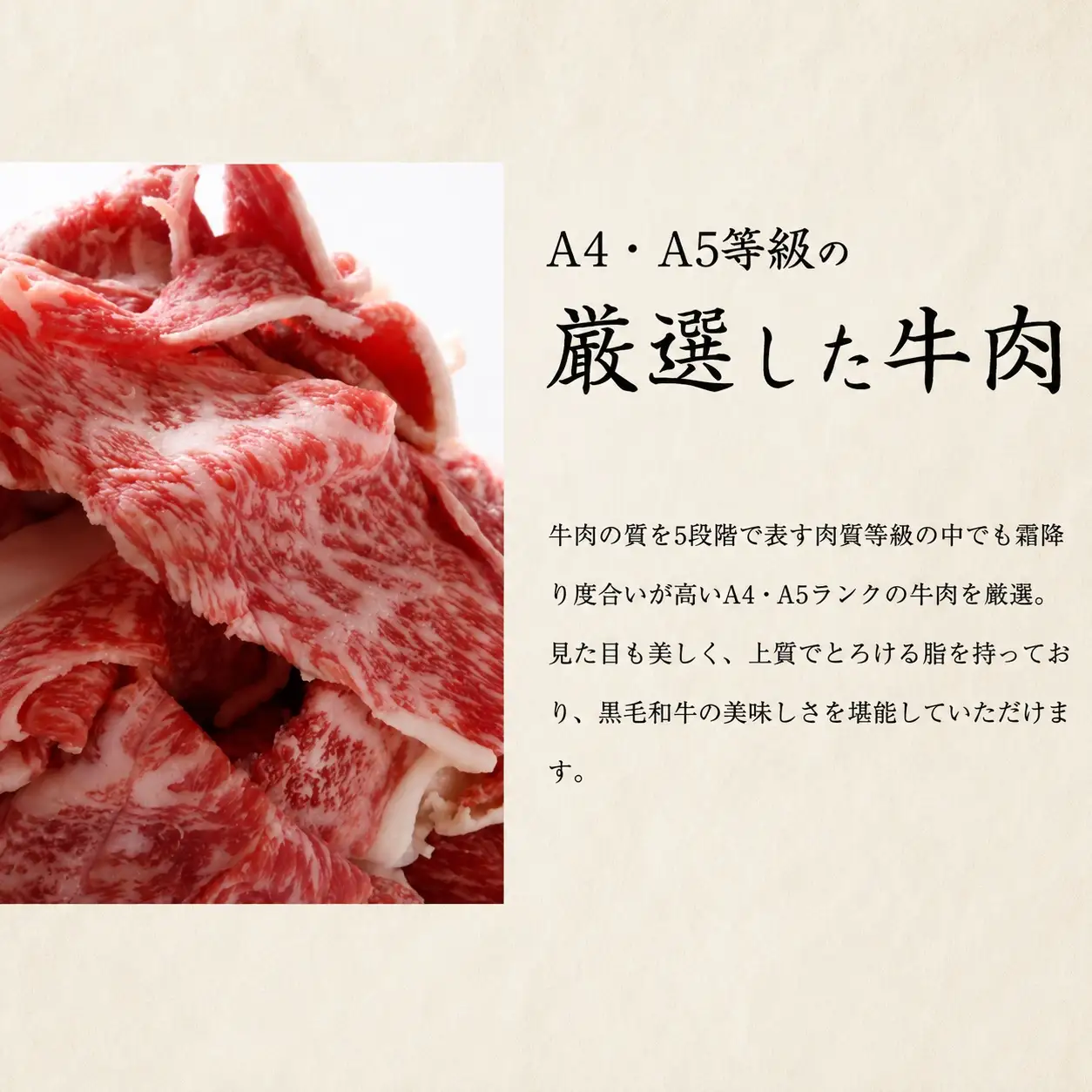 熊野牛 A4以上 霜降り 赤身 こま切れ 500g 【uot747】