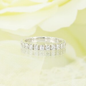 Pt950　1.0ct　エーデル　ダイヤモンド　フルエタニティリング-R0086