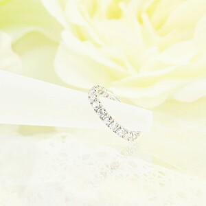 Pt950　1.50ct　エーデル　ダイヤモンド　フルエタニティリング-R0100