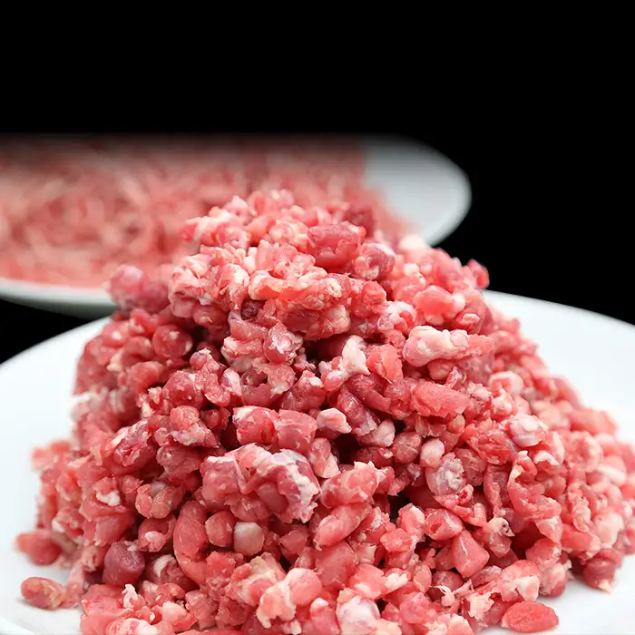 美星豚ミンチ2kg(粗挽きミンチ、細挽きミンチ各500g×2袋)