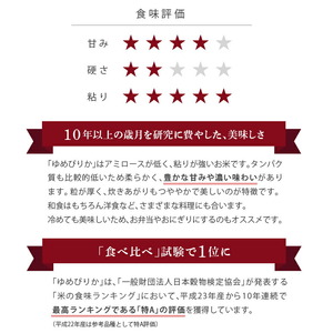 【定期便3ヶ月】【令和7年度米】北海道産ゆめぴりか 【玄米】 5kg×3回｜米 お米 特Aランク 北海道 石狩市