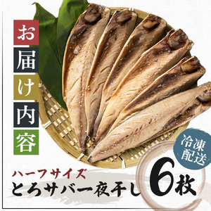 とろサバ 干物 6枚 約200g前後×6枚 合計約1.2kg前後 干物