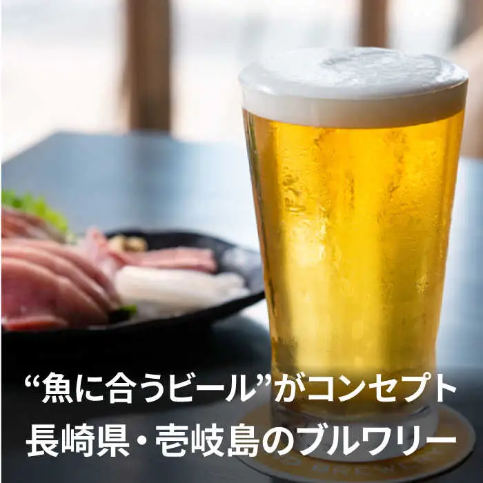 【全3回定期便】【ISLAND BREWERY】魚に合うクラフトビール 3種飲み比べ 6本セット (ゴールデンエール/IPA/柚子)[JED018]