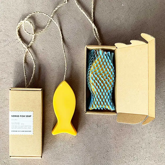 NOMAD FISH SOAP（おさかな石けん）× 1尾 [JEK004] 石鹸　せっけん
