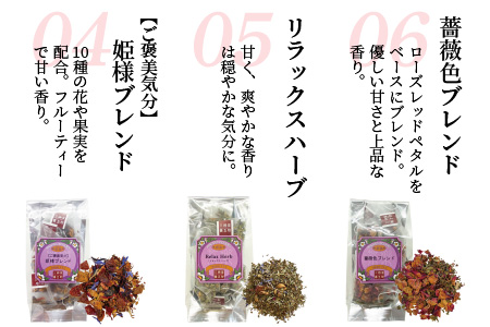 【定期便4回コース】おやすみ前のリラックス ノンカフェインハーブティー ティーバッグ 10種セット × 4回【J-12202】