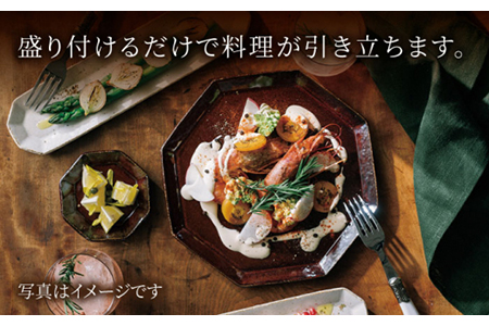 【美濃焼】アングル プレートL（brown）【JYUZAN-寿山-】 検索ワード： 食器 皿 大皿 プレート メインディッシュ レンジ対応 電子レンジ おしゃれ シンプル 27cm 送料無料   [MCN021]