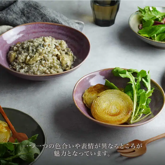 【美濃焼】7点食器セット 薄明 朝（あさ）【EAST table】 うつわ 丼ぶり スープボウル サラダボウル 取り皿 麺鉢 ボウル 鉢 大鉢 中鉢 取り鉢 煮物鉢 副菜鉢 小鉢 茶碗 飯椀 送料無料  [MBS008]