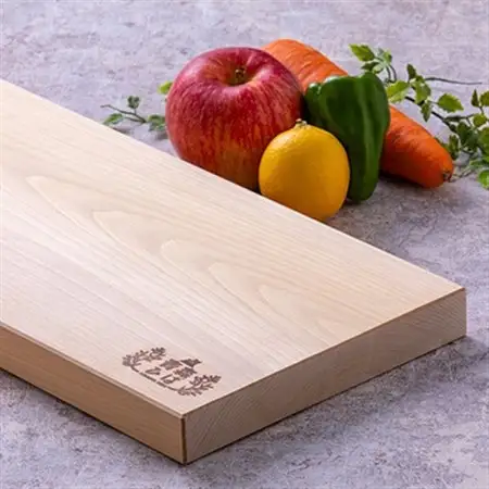 青森ヒバ 角まな板(約45cm×21cm/厚さ 約3cm)_雑貨・日用品 まな板 キッチン用品 _【1296879】