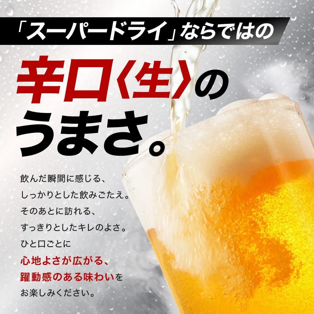 【定期便6回】 ビール アサヒ スーパードライ 500ml×24本