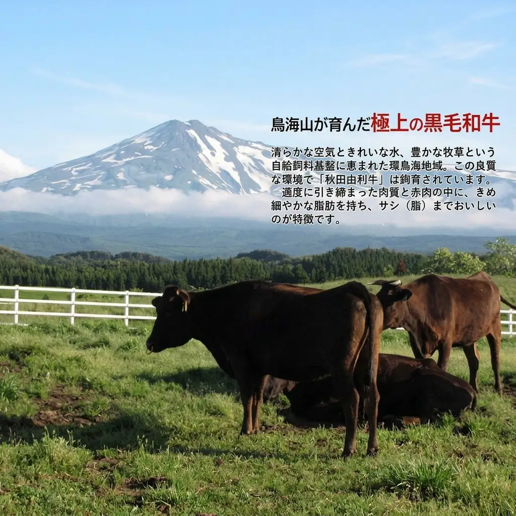 秋田由利牛 焼肉6種詰め合わせセット