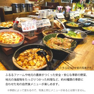ふるるファーム ビュッフェランチ お食事券 2名分 | 京都府舞鶴市