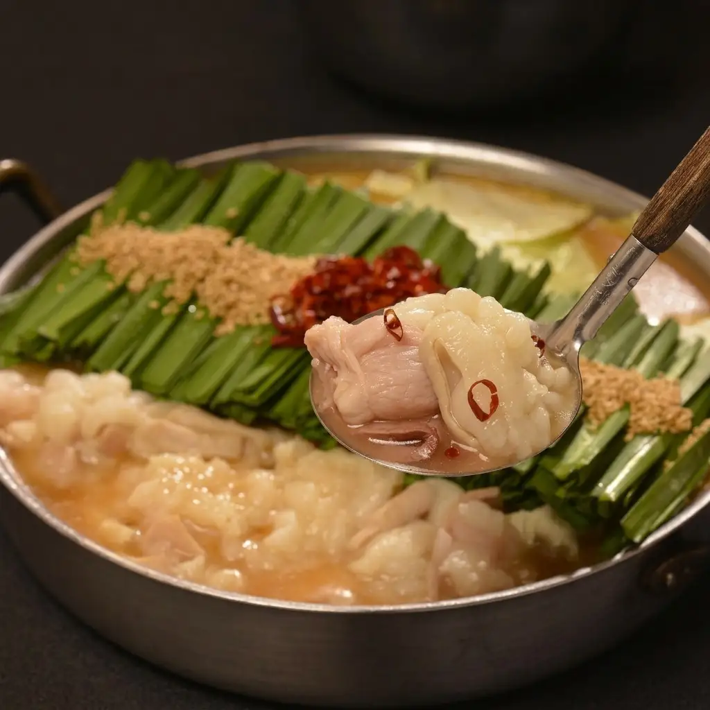 もつ鍋 博多 笑楽 和牛もつ鍋 セット 醤油味 4～5人前 もつ鍋
