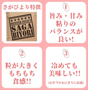 CID29_【みやきなでしこ】応援米【無洗米】さがびより６㎏（３㎏×２袋）