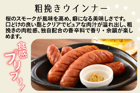 ブランド豚 荒島ポークのウインナー・ハンバーグ詰め合わせ [A-048002]