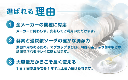 [生活応援] 食洗機用 洗剤 500g×8個 セット 粉末 洗剤 日用品
