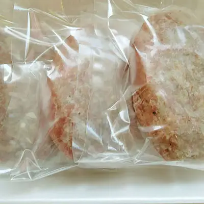 ハンバーグ 手ごね 由利牛 県産豚肉 ハンバーグ【140g×9個】【冷凍】