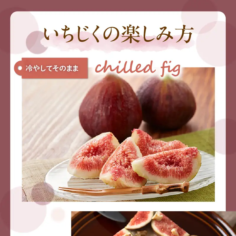 ふんわり柔らか朝どり完熟いちじく｜無花果 イチジク 果物