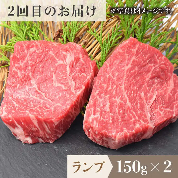 【全3回定期便】佐賀牛希少部位含む?ひとり贅沢ステーキコース? イチボ/ランプ/ミスジ 牛肉 希少 赤身 イチボ ランプ ミスジ [FAY068]
