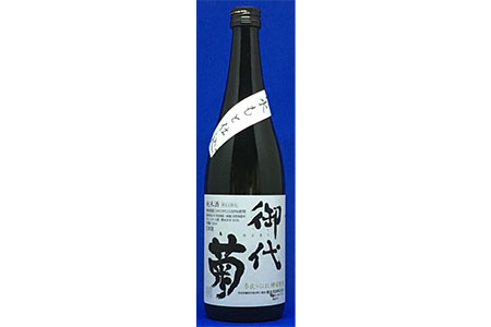 御代菊 奈良県産米 水もと仕込清酒 720ml×2本セット｜日本酒・清酒
