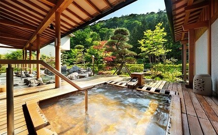 志戸平温泉　游泉志だて宿泊券とレンタカーで花巻の旅ペア 【213】