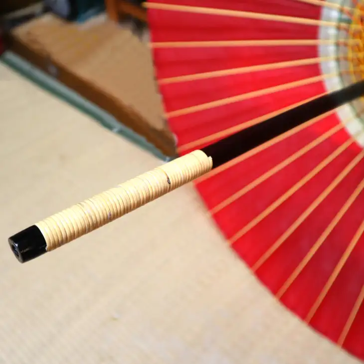 時を重ねて今に伝わる美しさ　花巻傘　蛇の目傘（赤） 【662-3】